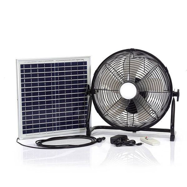 Quạt tích điện năng lượng mặt trời