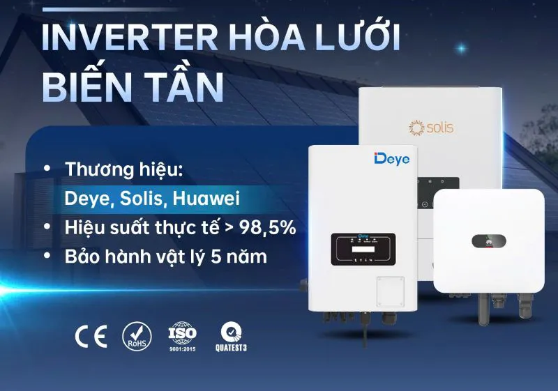 Biến Tần Năng Lượng Mặt Trời (inverter)